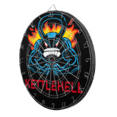 Kettlehell Dartscheibe (Vorderseite rechts)