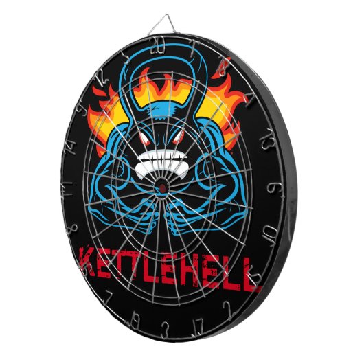 Kettlehell Dartscheibe (Vorderseite rechts)
