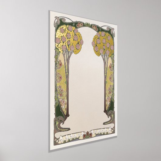 Ketubah Tree of Life Handwriting Art Nouveau Foliendrucke (Ablage )