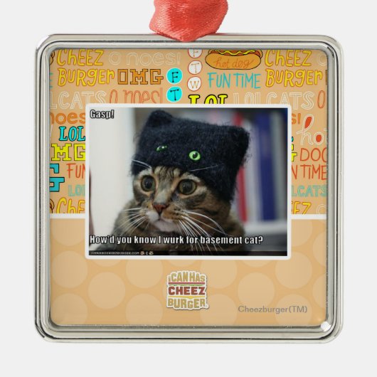 Keuchen! Ornament Aus Metall (Vorne)