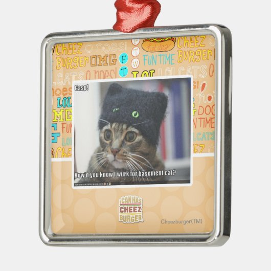 Keuchen! Ornament Aus Metall (Links)