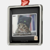 Keuchen! Silbernes Ornament (Links)