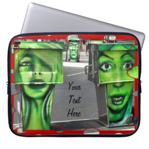Keuchende Pumpen Laptopschutzhülle