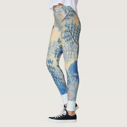 "Keucht Imitat-blaue Körper-mit Leggings (Links)