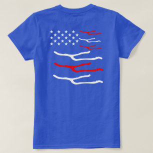 Keuka Lake 4. Juli T - Shirt Womens