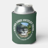 Keuka Lake Outlet Trail (Fahrrad c) Dosenkühler (Kanne Vorderseite)