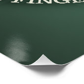 Keuka Lake Outlet Trail (Fahrrad c) Poster (Ecke)