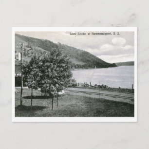 Keuka-See, Hammondsport, NY Vintage Postkarte