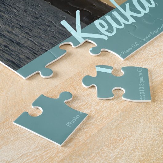 Keuka See-Leuchtturm-Puzzlespiel Puzzle (Seite)