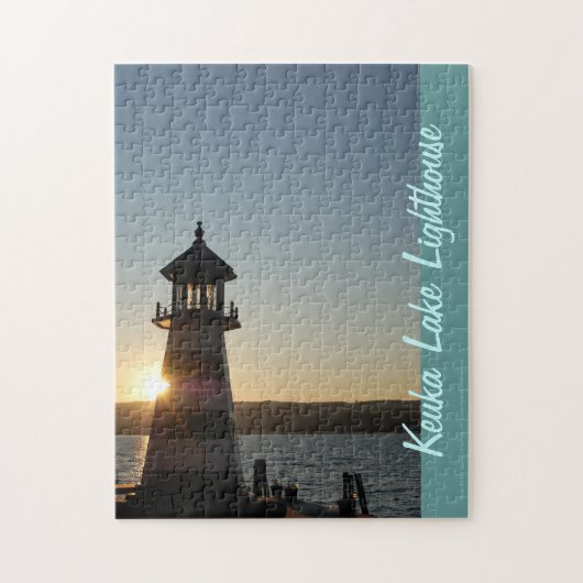 Keuka See-Leuchtturm-Puzzlespiel Puzzle (Vertikal)