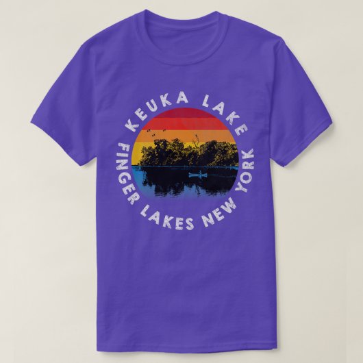 Keuka See New york T-Shirt (Design vorne)