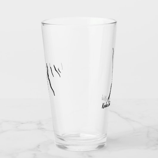 Keuka-See, NY-Getränkeglas Glas (Rechts)