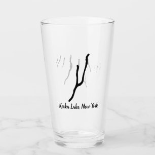 Keuka-See, NY-Getränkeglas Glas