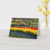 Keukenhof Blumengärten Karte (Gelbe Blume)
