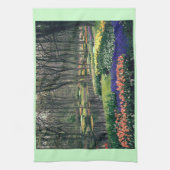 Keukenhof, ein Blumenbankett Handtuch (Vertikal)