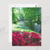 Keukenhof garden - Holland Postkarte (Vorne/Hinten)