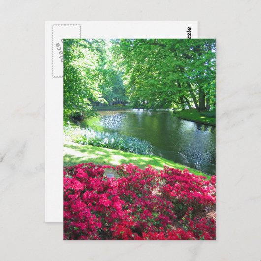 Keukenhof garden - Holland Postkarte (Vorne/Hinten)