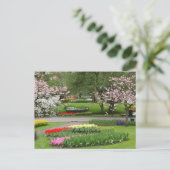 Keukenhof Gardens, Niederlande Postkarte (Stehend Vorderseite)