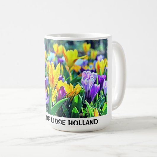 KEUKENHOF LISSE HOLLAND KAFFEETASSE (VorderseiteRechts)
