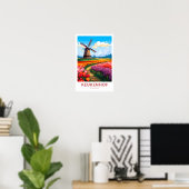 Keukenhof Netherlands Travel Print Poster (Heimbüro)
