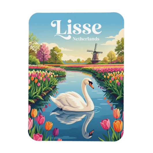 Keukenhof Niederlande Magnet (Vertikal)