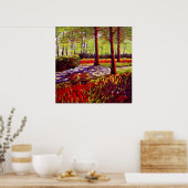 Keukenhof Shadows Poster (Küche)