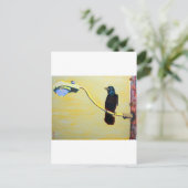 Keule auf einem leichten Pole Postkarte (Stehend Vorderseite)