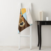 Keule auf Hirschkopf Sherpadecke (Beispiel)