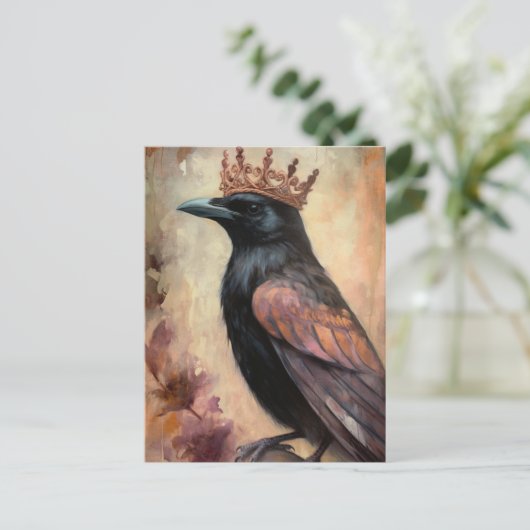 Keule in einer Krone Postkarte (Stehend Vorderseite)