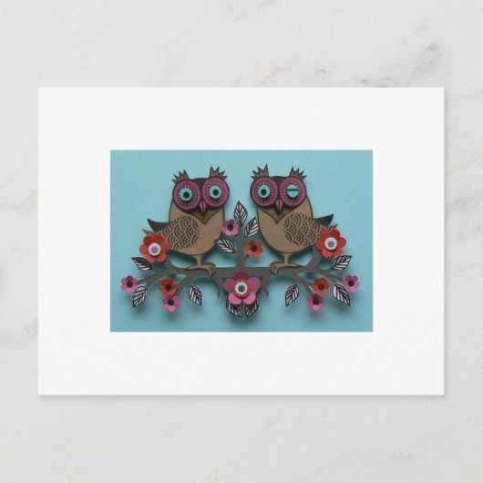 Keule mit Blume Postkarte (Vorderseite)