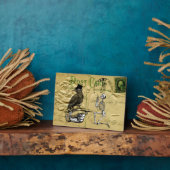 Keule und Skelett Fotoplatte (Seite)