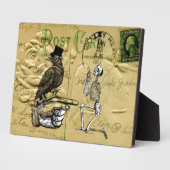 Keule und Skelett Fotoplatte (Seite)