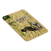 Keule und Skelett Magnet (Rechte Seite)