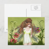 Keva Fairy Postcard Postkarte (Vorne/Hinten)