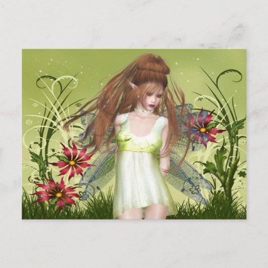 Keva Fairy Postcard Postkarte (Vorderseite)
