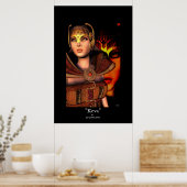 Keva - Warrior Queen Poster (Küche)
