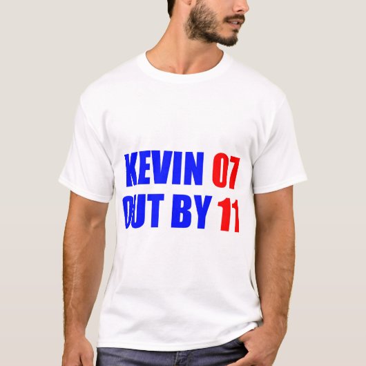 Kevin 07 heraus durch den T - Shirt 11 Männer (Vorderseite)