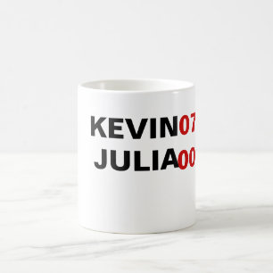 KEVIN 07 JULIA 007 KAFFEETASSE