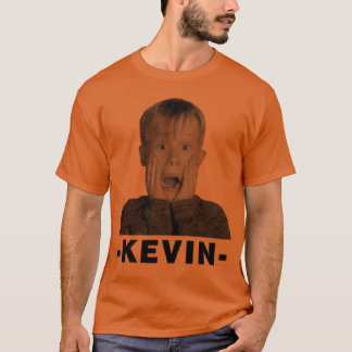 Kevin allein zu Hause im Vintage-Halfton-Stil T-Shirt
