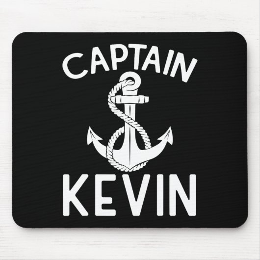 Kevin Boat Anchor Bootschiff Mousepad (Vorne)