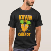 Kevin Carrot Gemüse Kostüm T-Shirt (Vorderseite)