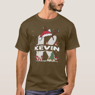 Kevin Christmas w Kevin Name für lustige Weihnacht T-Shirt