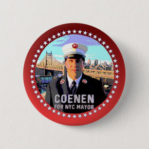 Kevin Coenen NYC Mayor 2017 Button