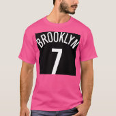 Kevin Durant - Brooklyn Basketball Jersey Telefon T-Shirt (Vorderseite)