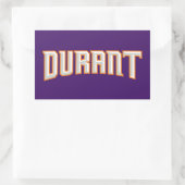 Kevin Durant - Phoenix Basketball Rechteckiger Aufkleber (Tasche)