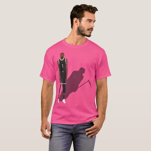 Kevin Durant Slim Sensenmann Brooklyn Nets T-Shirt (Vorne ganz)