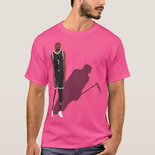 Kevin Durant Slim Sensenmann Brooklyn Nets T-Shirt (Vorderseite)