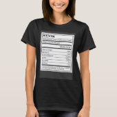 Kevin Information and Undeniable Facts T-Shirt (Vorderseite)
