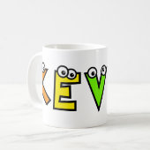 Kevin Kaffeetasse (Vorderseite Links)