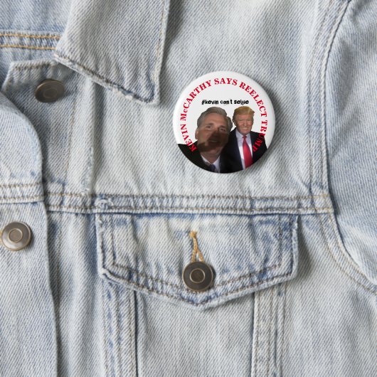 Kevin McCarthy sagt Neuwahl Trump Button (Beispiel)